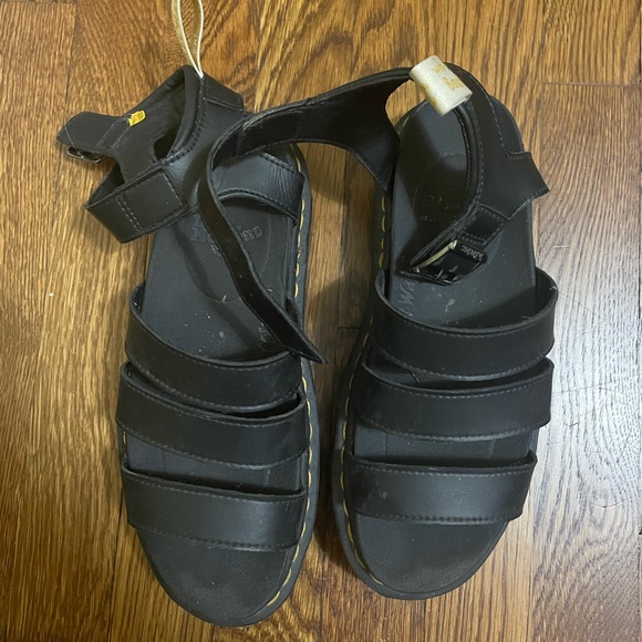 Dr. Martens Blaire Platform Sandals in Black - Picture 5 of 7